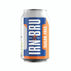 Irn Bru Sugar Free 330ML Cans PK24