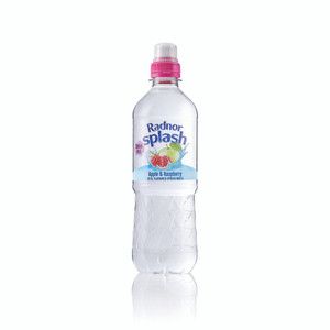 Radnor Splash Wtr Ap/Rasp 500ML PK24