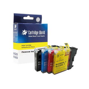Cartridge World Compatible with Brother LC985 BKCMY Multipack Inkjet Cartridges