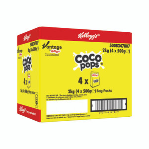 Kelloggs Coco Pops BAG 500G PK4