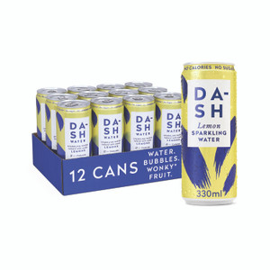 Dash Spkg Water Lemon 330ML PK12