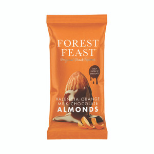 Orange Mlk Choc Almond Nuts 40G PK12