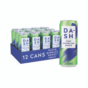 Dash Spkg Water Lime 330ML PK12