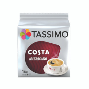 Tassimo Costa America 16X5 Pods PK80