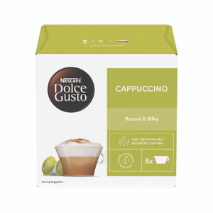 Nescafe Dg Cappuccino Coff Caps PK48