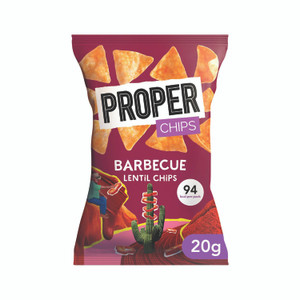Proper Chips Lentil Chips Bbq PK24