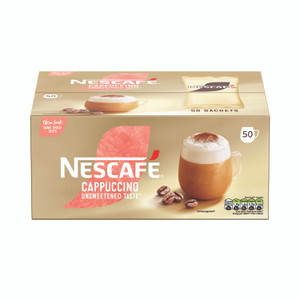 Nescafe Cappuccino Unsweet Sach PK50