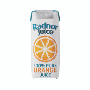 Radnor Pure Orange Juice 125ML PK60
