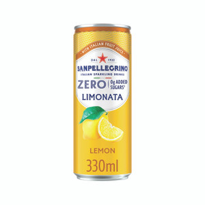 San Pellegrino 0 Lem 330ML Can PK24