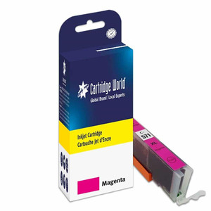 Cartridge World Compatible with Canon CLI-571XLM Magenta Inkjet Cartridge 0333C001 Cartridge World Compatible with Canon CLI-571XLM Magenta Inkjet Cartridge 0333C001