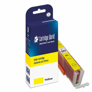 Cartridge World Compatible with Canon CLI-571XLY Yellow Inkjet Cartridge 0334C001 Cartridge World Compatible with Canon CLI-571XLY Yellow Inkjet Cartridge 0334C001