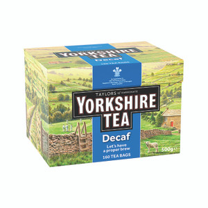 Yorkshire Tea Bags 160 Decaff