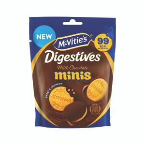 Mcvities Mini Choc Digestive Pch 80G