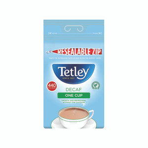 Tetley One Cup Decaf Teabags PK440