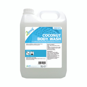 2Work Coconut Body Wash 5L