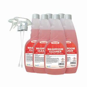 2Work Washroom Cleaner 750ML PK6