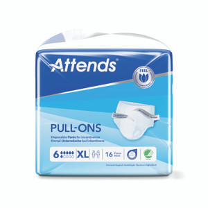 Attends Pullons Pant Sz 6XL X4 PK16