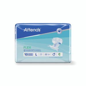 Attends Flex Nappies Sz 10L X2 PK22