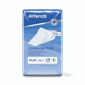 Attends Bed Pad 600X600+ X4 PK50
