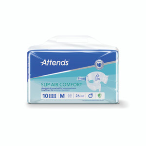 Attends Slipair Nappy Sz 10M X4 PK26