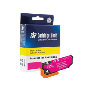 Cartridge World Compatible with Epson Magenta 33XL Inkjet Cartridge C13T33634010 Cartridge World Compatible with Epson Magenta 33XL Inkjet Cartridge C13T33634010
