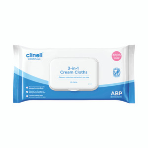 Clinell 3IN1 Cont Care Cloths P25