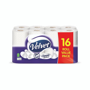 Velvet Classic Qltd Toilet Roll PK16