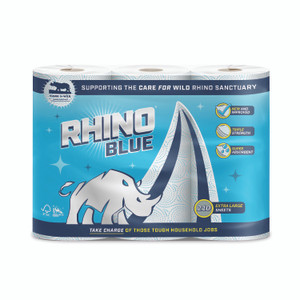 Rhino Kitchen Roll 3PLY 70SH WHT PK3