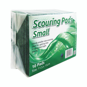 Economy Scourer 150X115MM GRN PK10