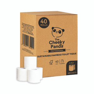Cheeky Panda Toilet Roll 400 Sh PK40