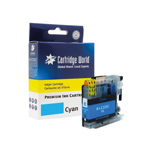 Cartridge World Compatible with Brother LC-225XLC Cyan Inkjet Cartridge High Capacity Cartridge World Compatible with Brother LC-225XLC Cyan Inkjet Cartridge High Capacity