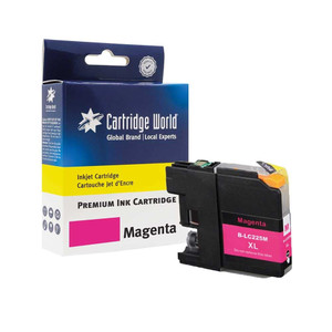 Cartridge World Compatible with Brother LC-225XLM Magenta Inkjet Cartridge High Capacity Cartridge World Compatible with Brother LC-225XLM Magenta Inkjet Cartridge High Capacity