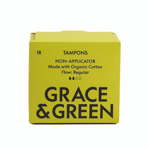 Non Applicator Tampons Regular PK18