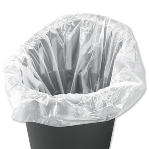 Ldut Swing Bin Liners 40L WHT PK1000