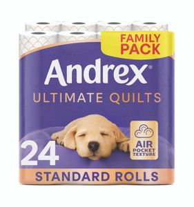 Ultimate Quilts Toilet Roll PK24