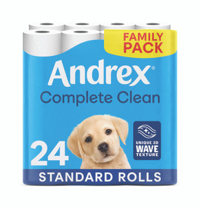 Complete Clean Toilet Roll PK24