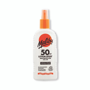 Malibu Spf 50 Sun Lotion Spray 200ML