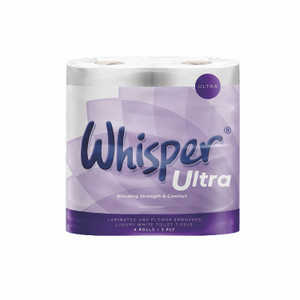Toilet Rolls 3-PLY Whisper Ult PK40