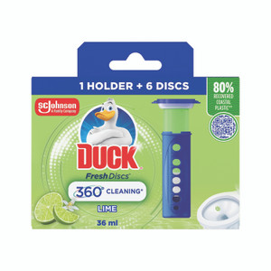 Duck Fresh Toilet Disc Lime PK5