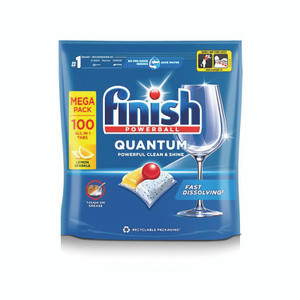Finish Quantum Dishwash Tab X100 PK4