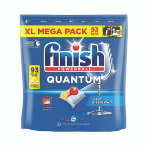 Finish Quant Aio Dish Tab Lemon PK93