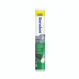 Active Fresh Denture Clng Tabs PK12