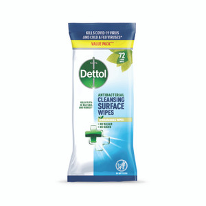 Dettol Antibac Wipes X72 Wipes PK6