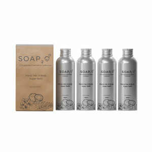 SOAP2O 3IN1 Gel Soap Sup Rfl 4L PK4