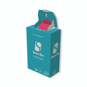 Sannibin Fem Hyg Bin Flat Pack PK10