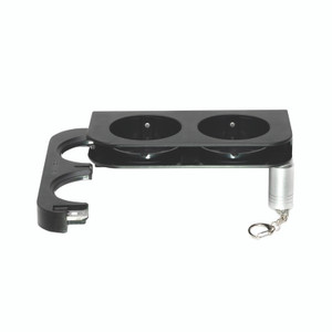 M System Black Double Bracket PK2