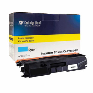 Cartridge World Compatible with Brother TN-326C Cyan Toner High Capacity