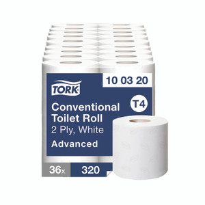 T4 Convent Toilet Roll 2PLY WHT PK36