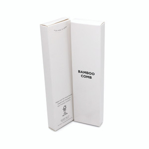 White Boxed Bamboo Comb PK250
