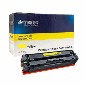 Cartridge World Compatible with HP 203X Original Yellow LaserJet Toner CF542X